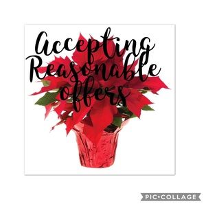 All reasonable offers will be considered